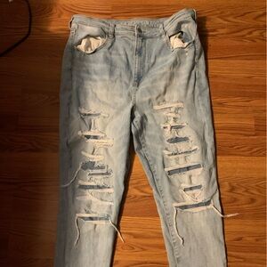 American Eagle; Next Level Stretch ripped jeans